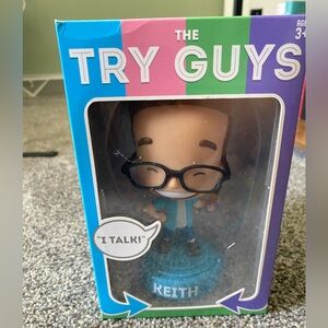 Try Guys Talking Figurine - Keith